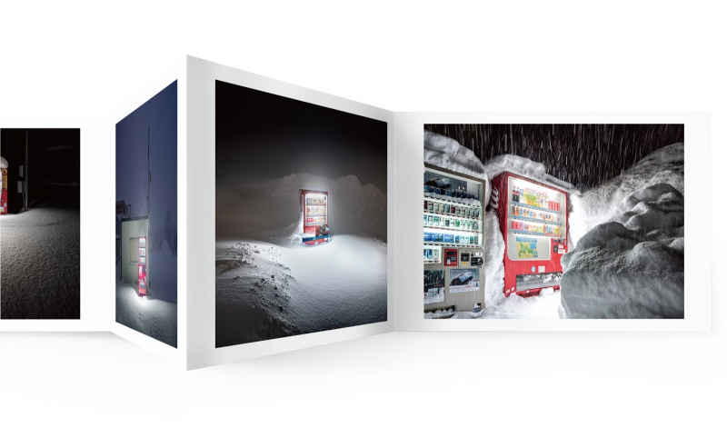冬燈火（美人画・A2サイズ） Roadside Lights Seasons: Winter（B） - 大橋英児 | AKIO NAGASAWA