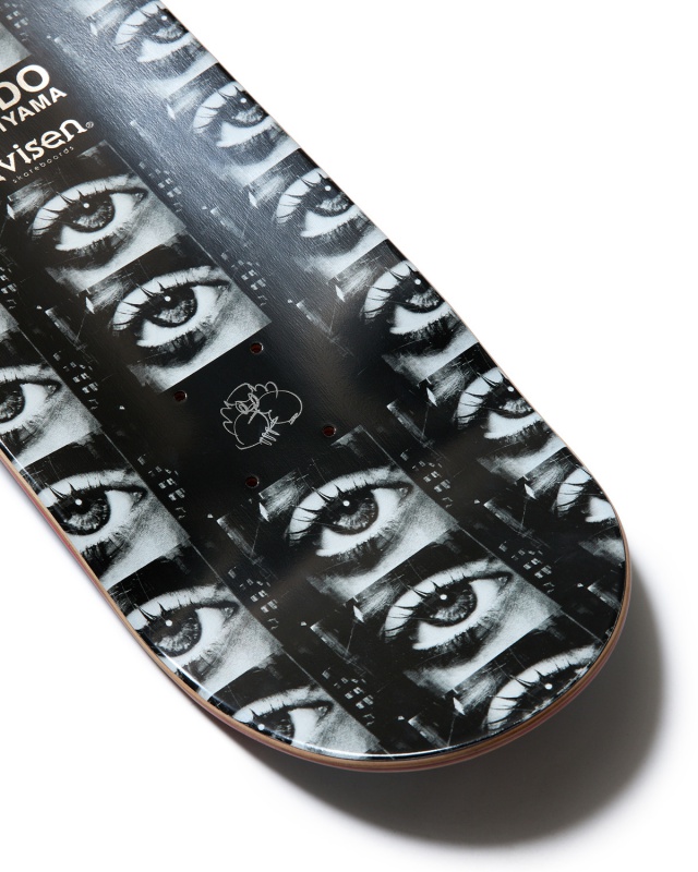 Daido Moriyama Evisen スケートボード 森山大道 eye Daido Moriyama × Evisen スケートボード (PORTRAIT) - 森山大道