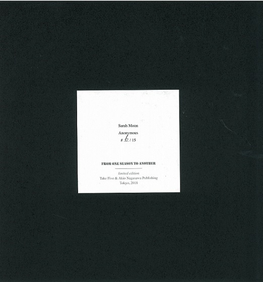 アート・デザイン・音楽 Sarah Moon /  From One Season to Another FROM ONE SEASON TO ANOTHER (Special Edition) Anonymous