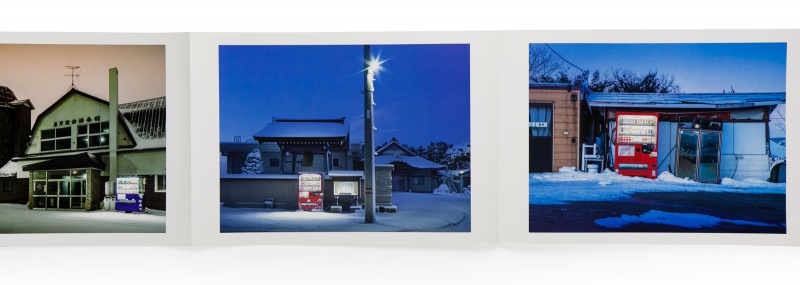 冬燈火（美人画・A2サイズ） Roadside Lights Seasons: Winter（B） - 大橋英児 | AKIO NAGASAWA